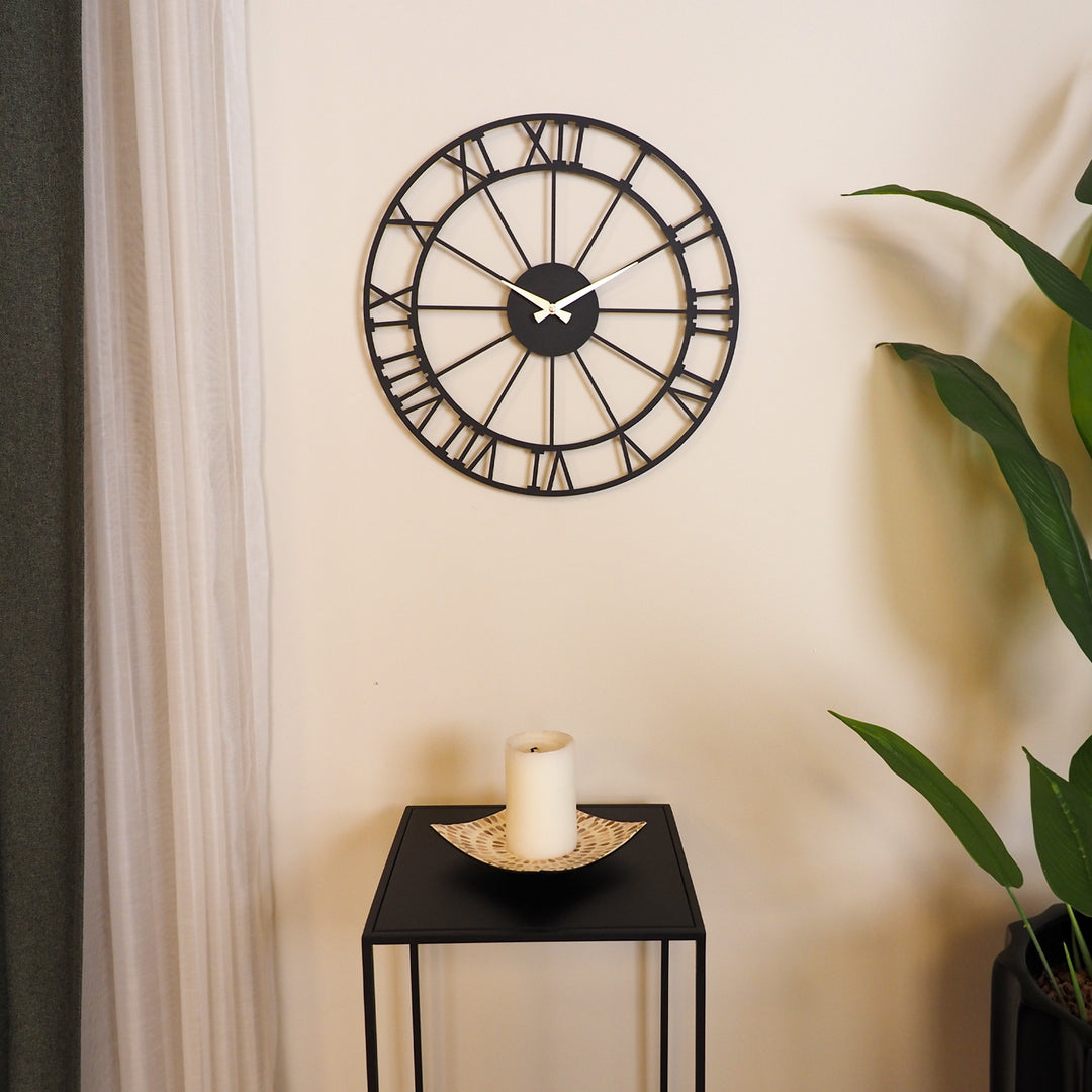 Analog Metal Wall Clock
