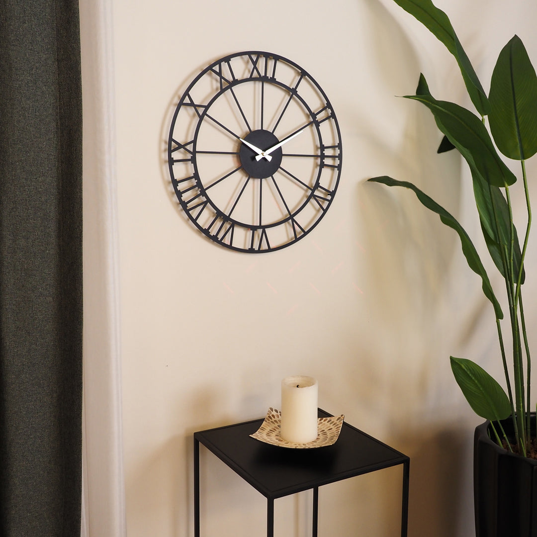 Analog Metal Wall Clock