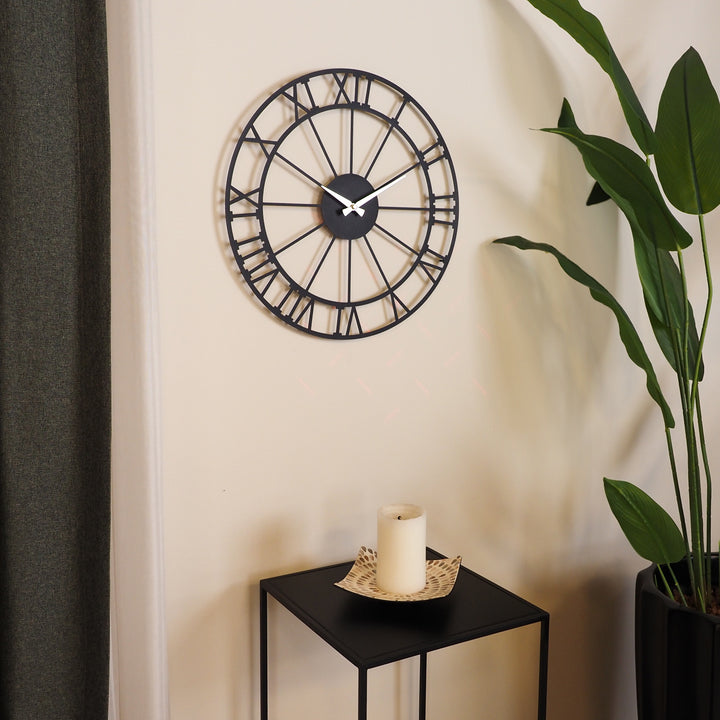 Analog Metal Wall Clock