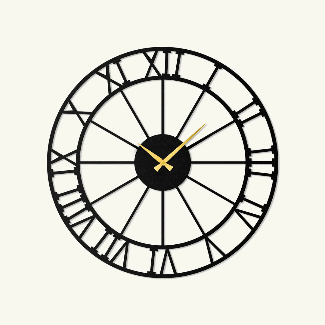 Analog Metal Wall Clock