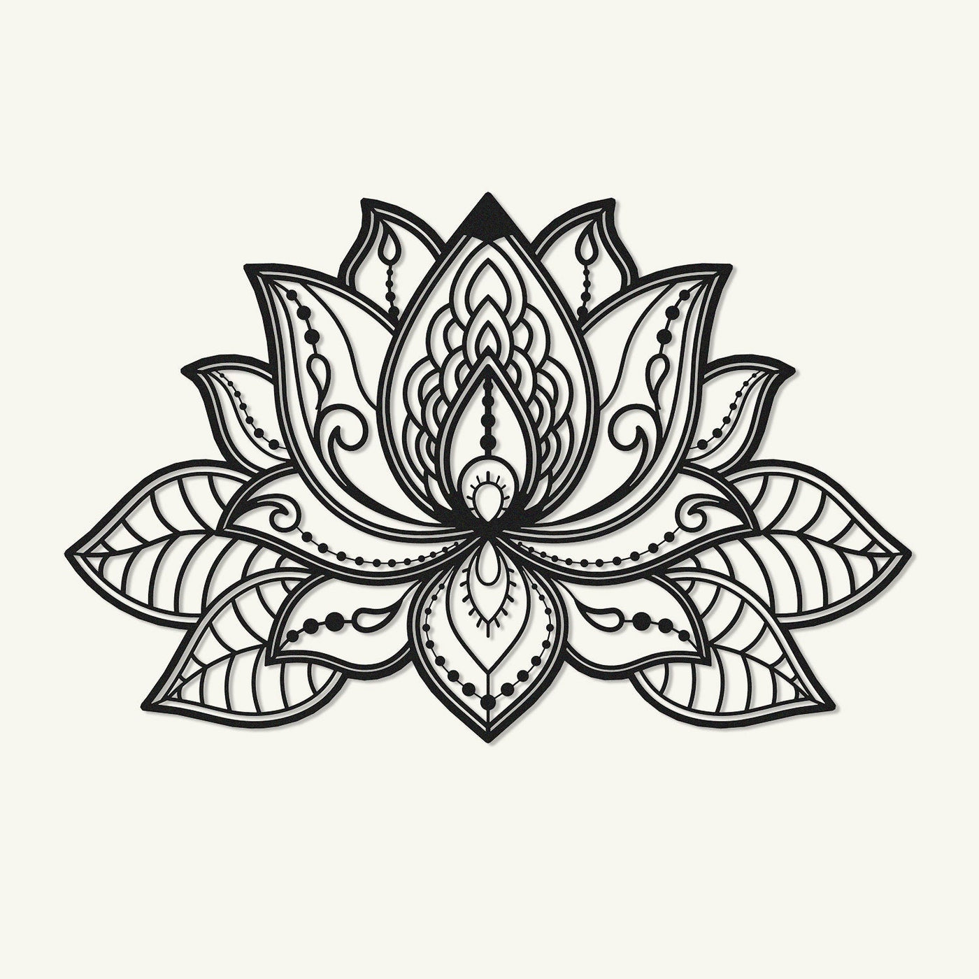 3D Lotus Mandala