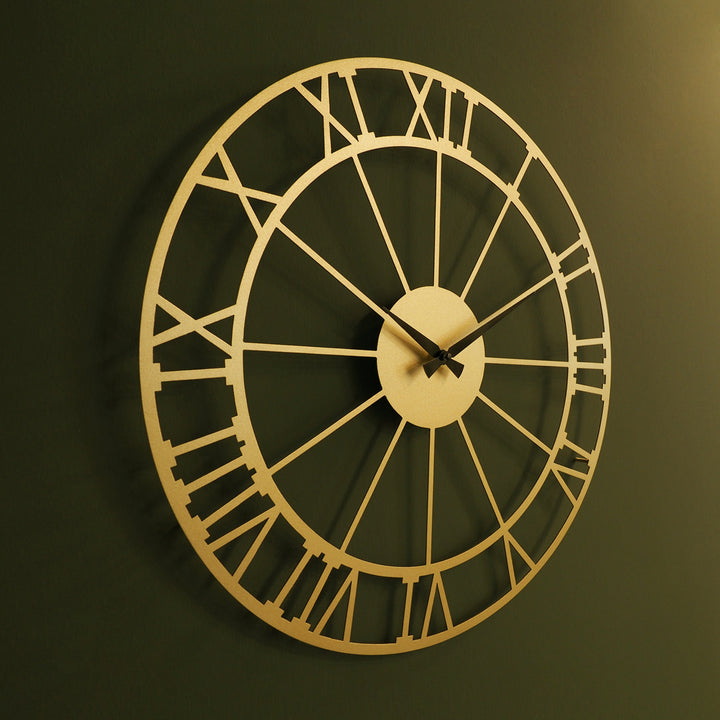 Analog Metal Wall Clock