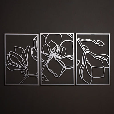 Floral Line Art Set of 3