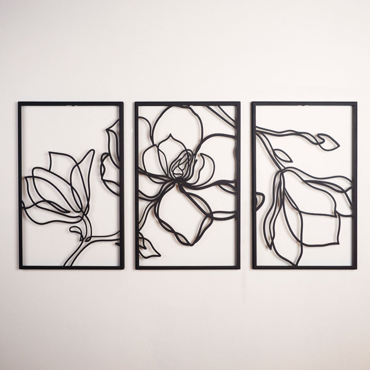 Floral Line Art Set of 3