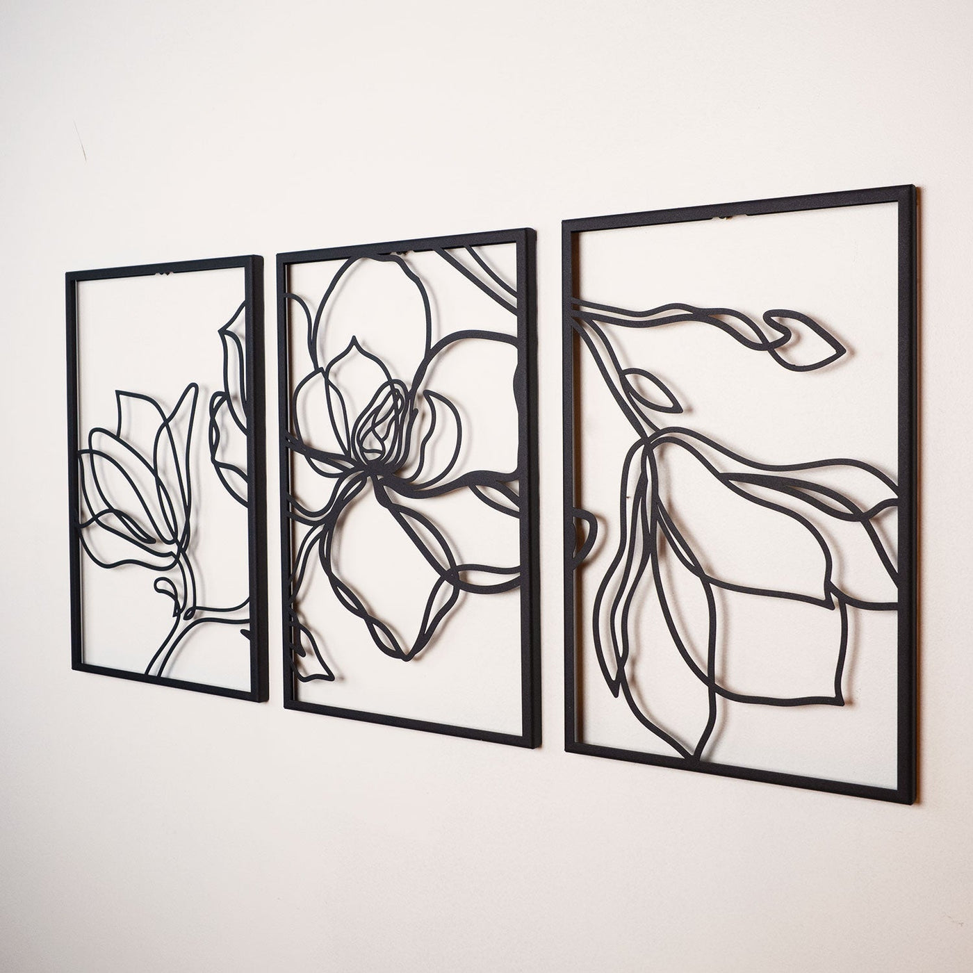 Floral Line Art Set of 3