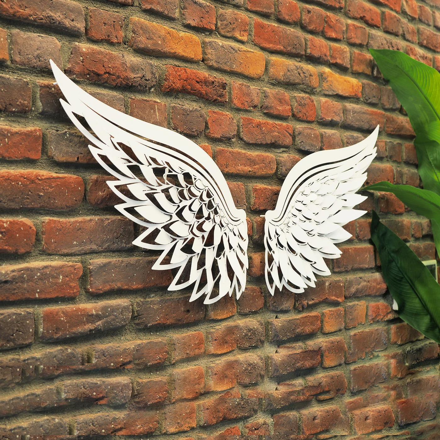 Angel Wings Metal Wall Art Set - APT705