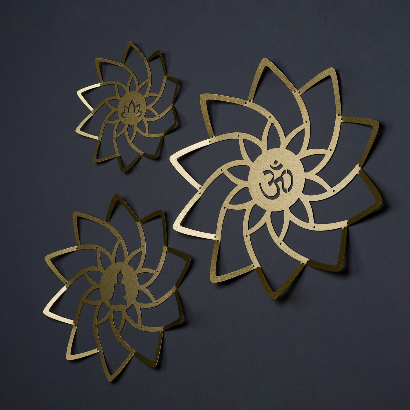 Lotus, Metal, Wall Art, Decoration, Flower, Abudance, Youth, Living Spaces, Home Gift