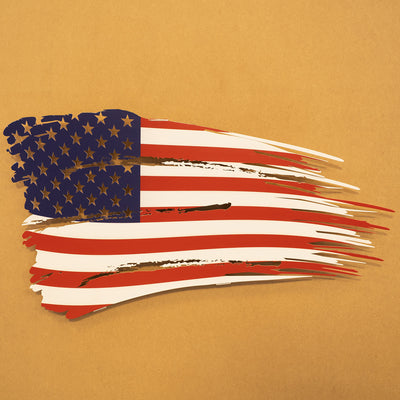 American Flag Metal Painting - APT605