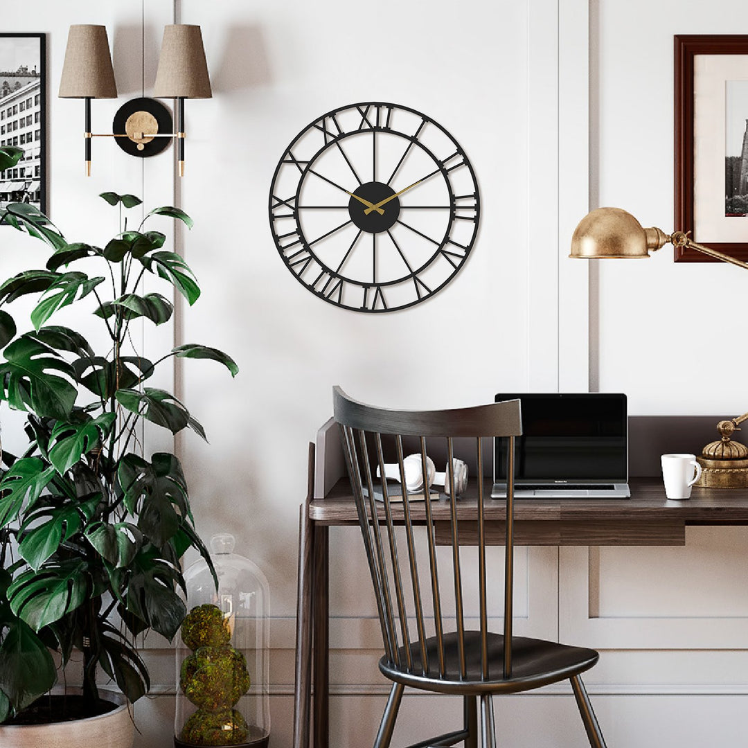 Analog Metal Wall Clock