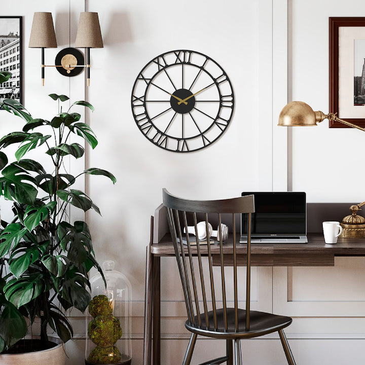Analog Metal Wall Clock