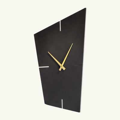 Geometric Metal Wall Clock