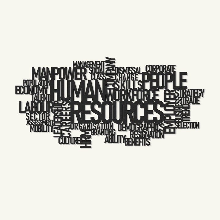 Human Resources Metal Wall Art - APT563