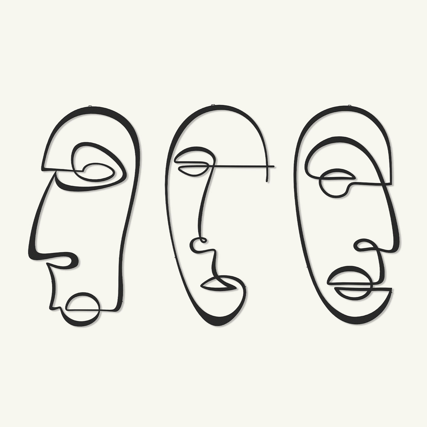 Abstract Line Art Set of 3