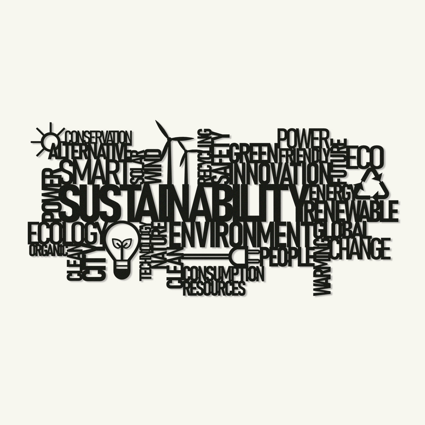 Sustainability Wall Art - APT619
