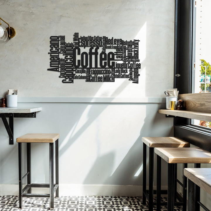 Coffee, Chemistry, Awake, Wall Sign, Kitchen, House Gift