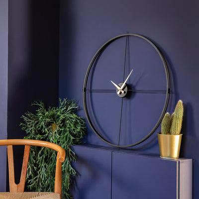 Arcadia Metal Wall Clock