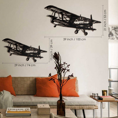 Airplane Metal Wall Art - APT322