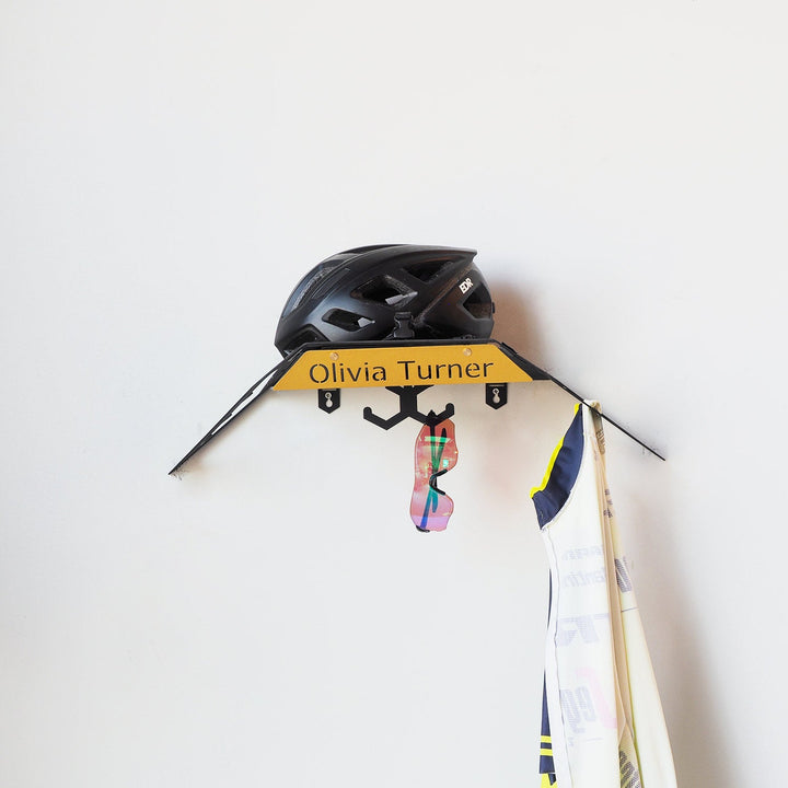 Personalized Metal Bicycle Wall Hanger