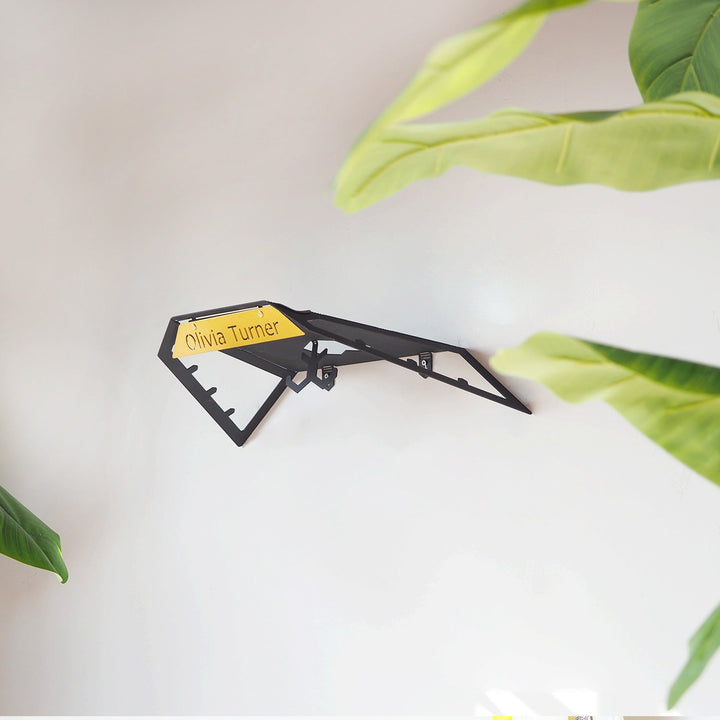 Personalized Metal Bicycle Wall Hanger
