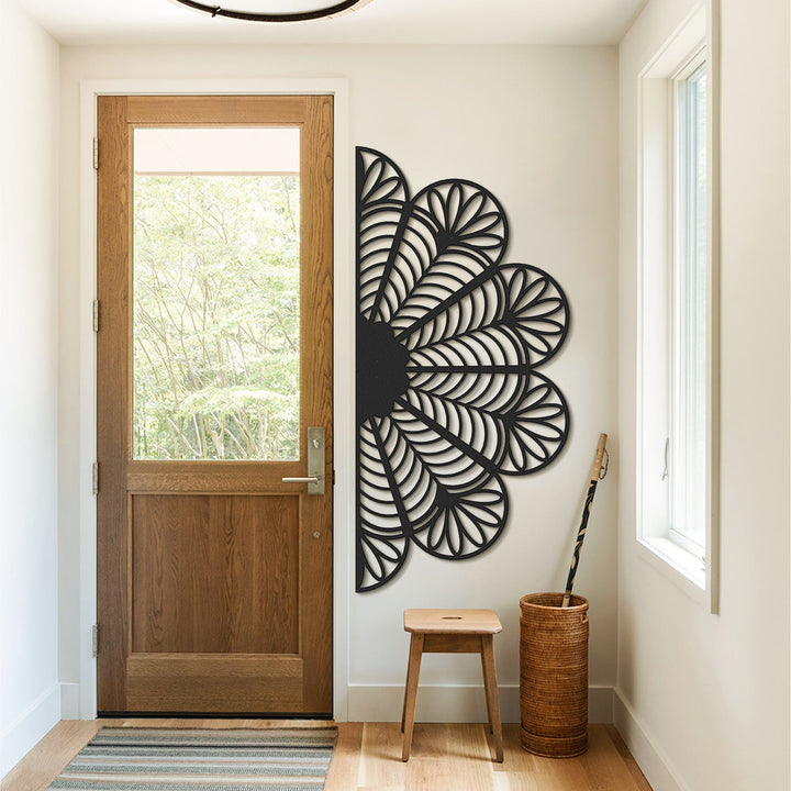 Bohemian Mandala Metal Wall Art