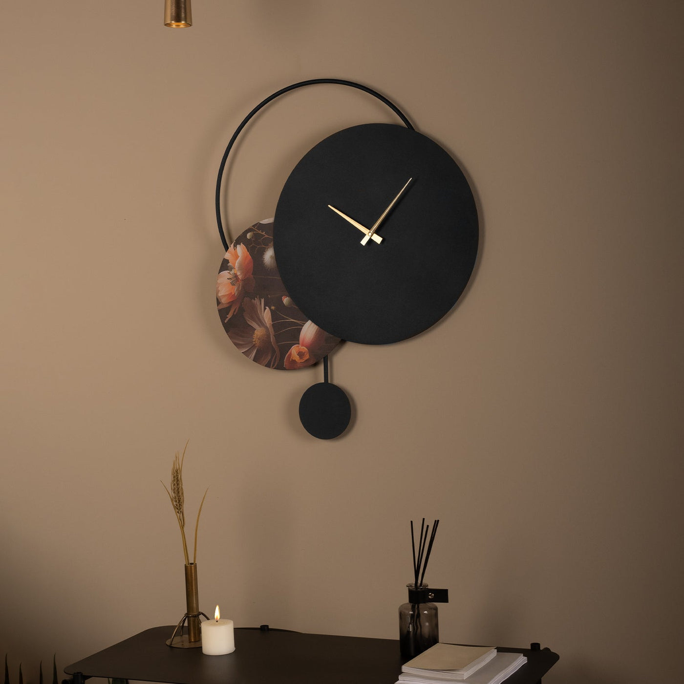 Floransa Metal Wall Clock