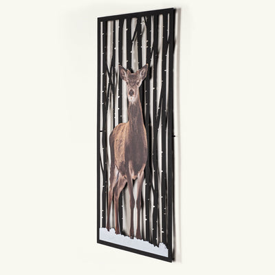 Metal Deer Melody Set of 5 - Wall Decorations
