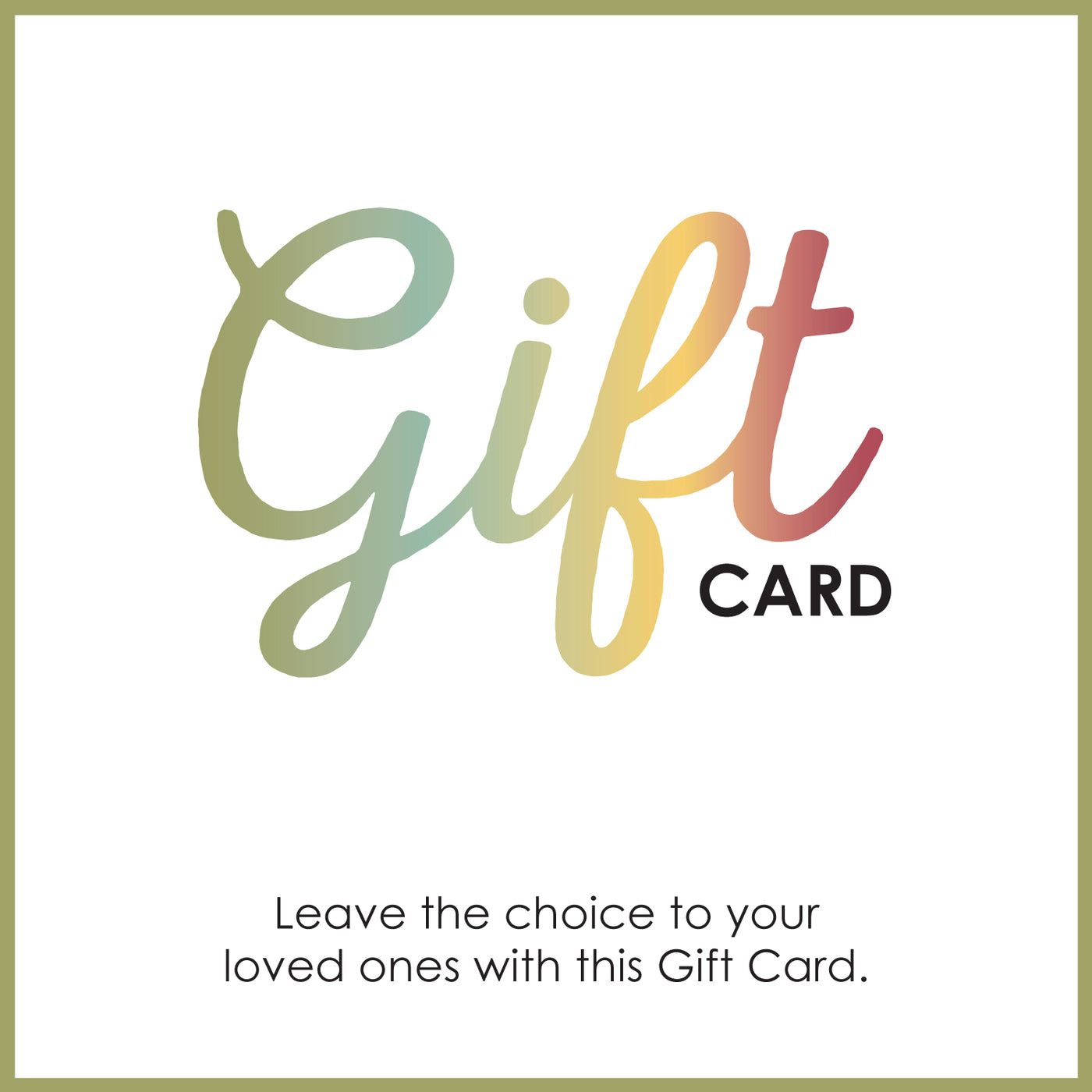 E-Gift Card - ARTEPERA