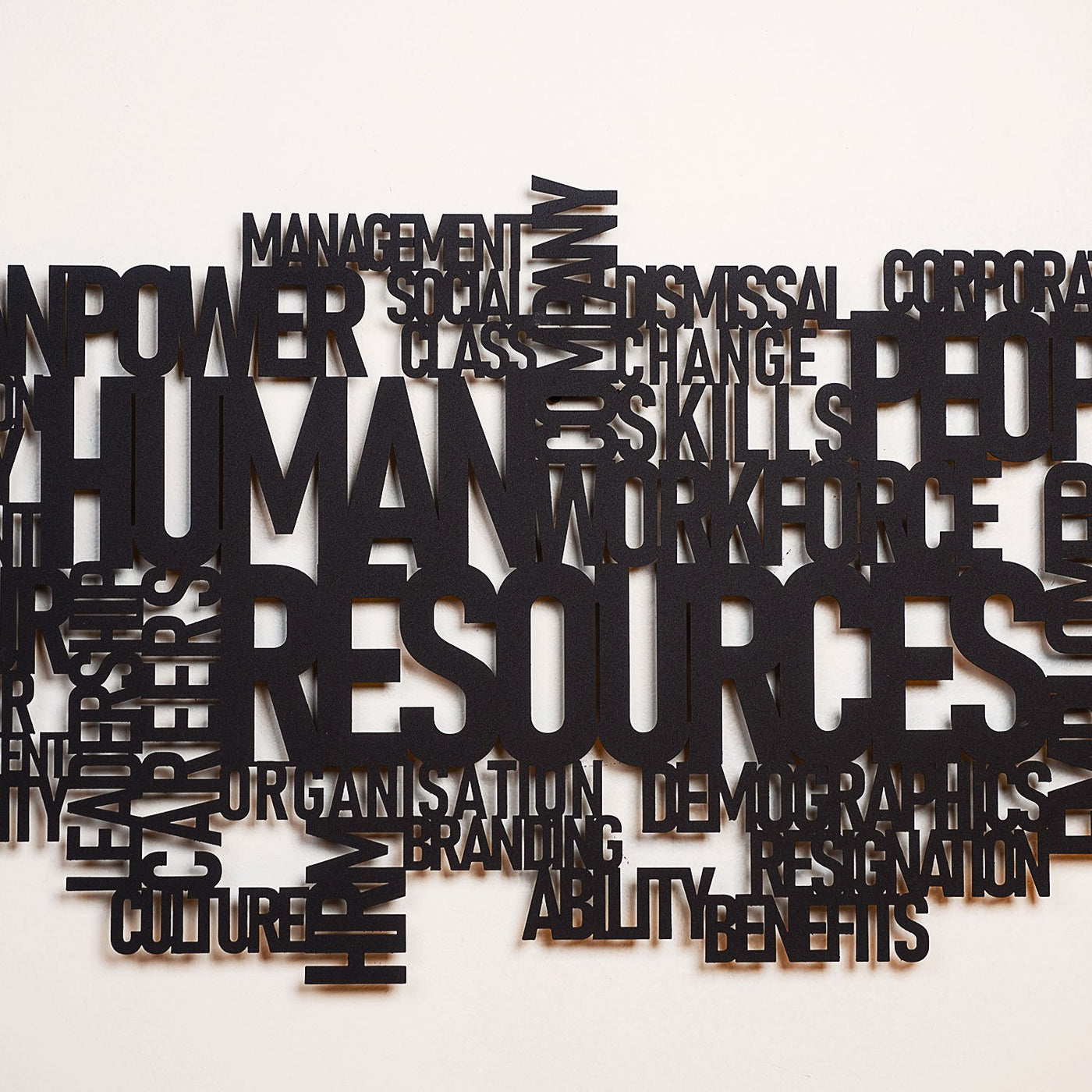 Human Resources Metal Wall Art - APT563