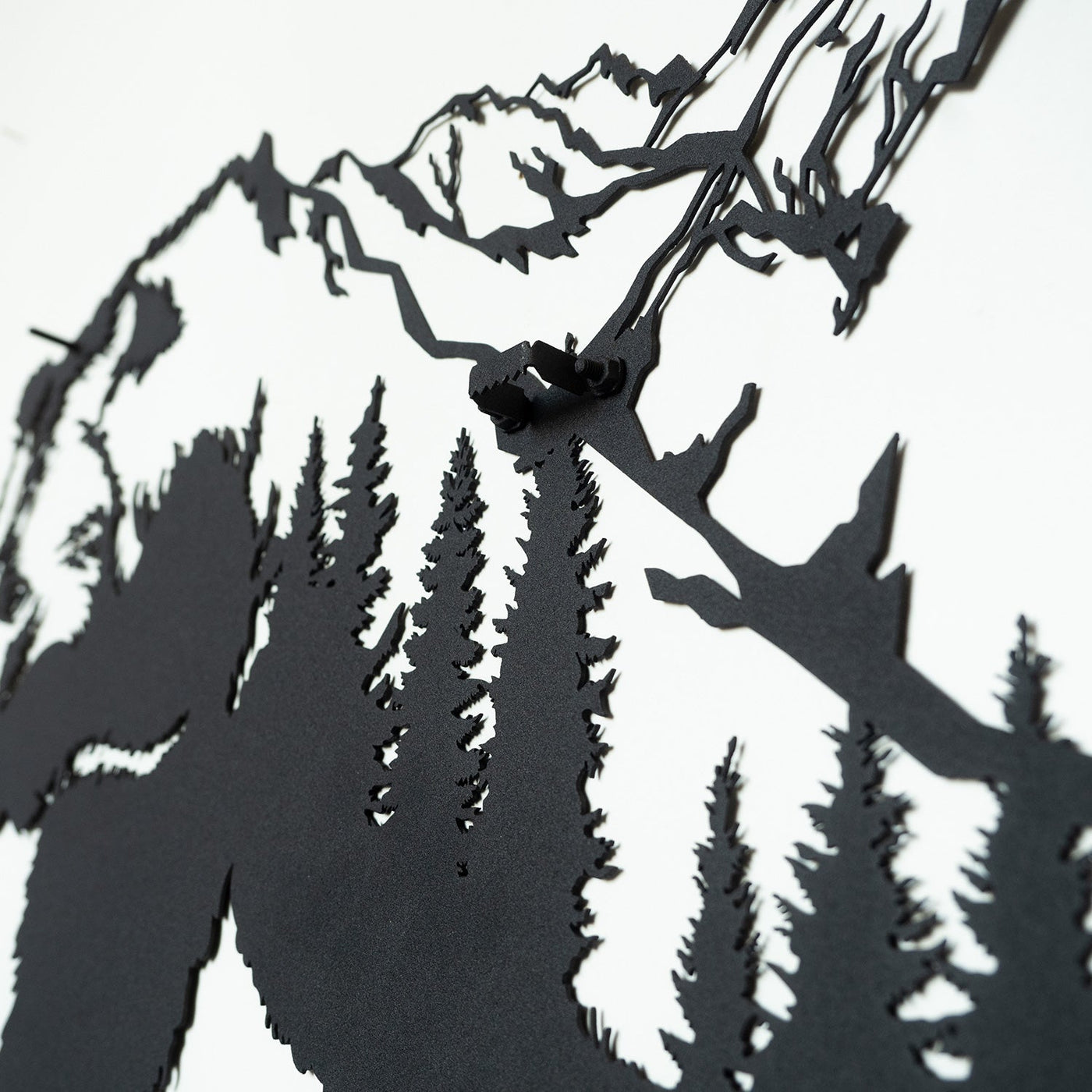 Landscape Bear Metal Wall Art - APT626