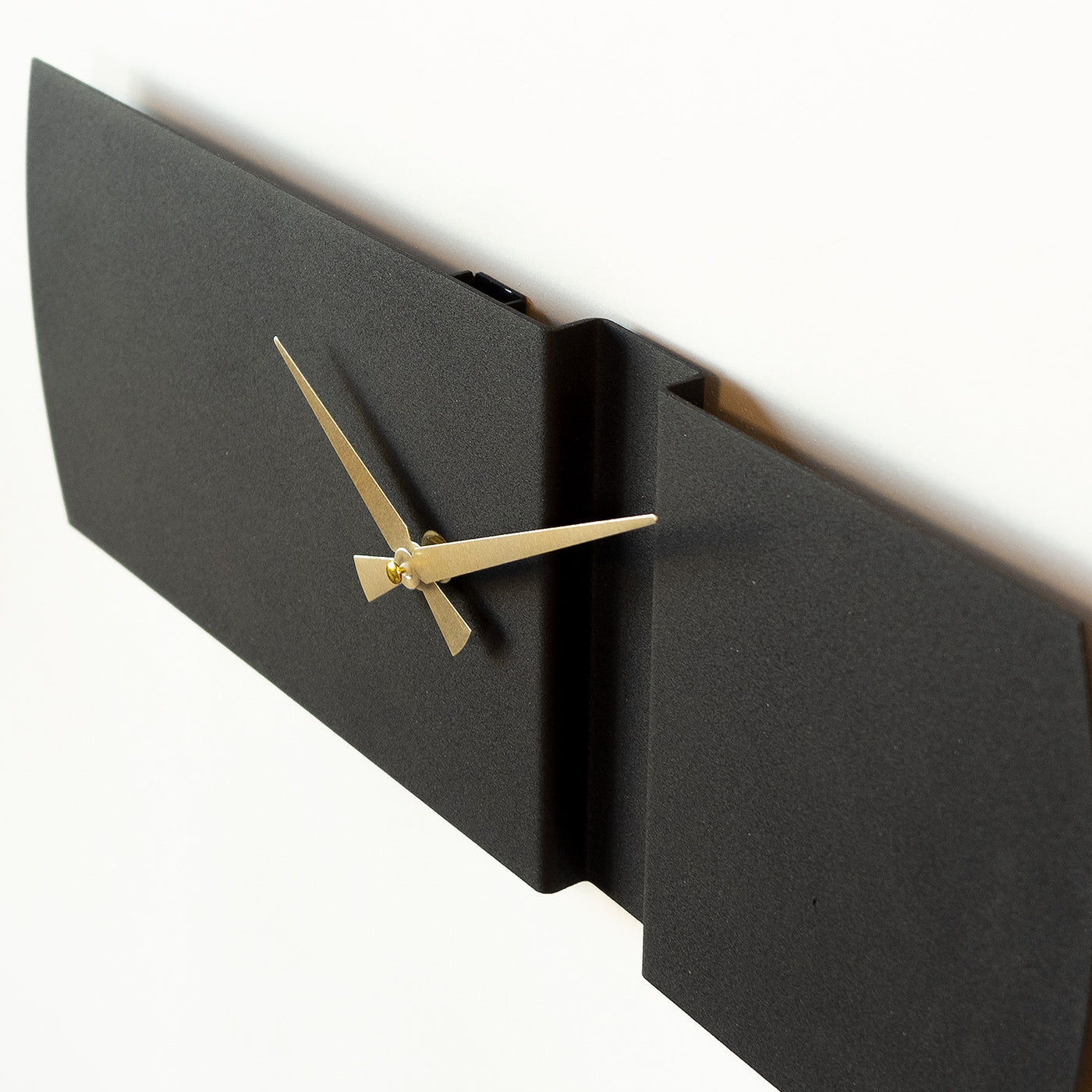 3D Rectangular Metal Modern Wall Clock - Silent Mechanism