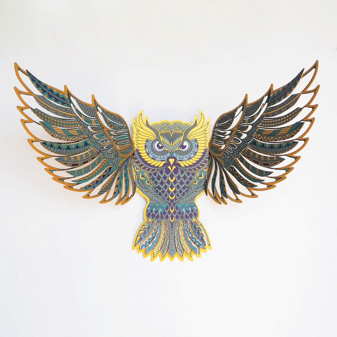 Owl Metal Wall Art - APT707