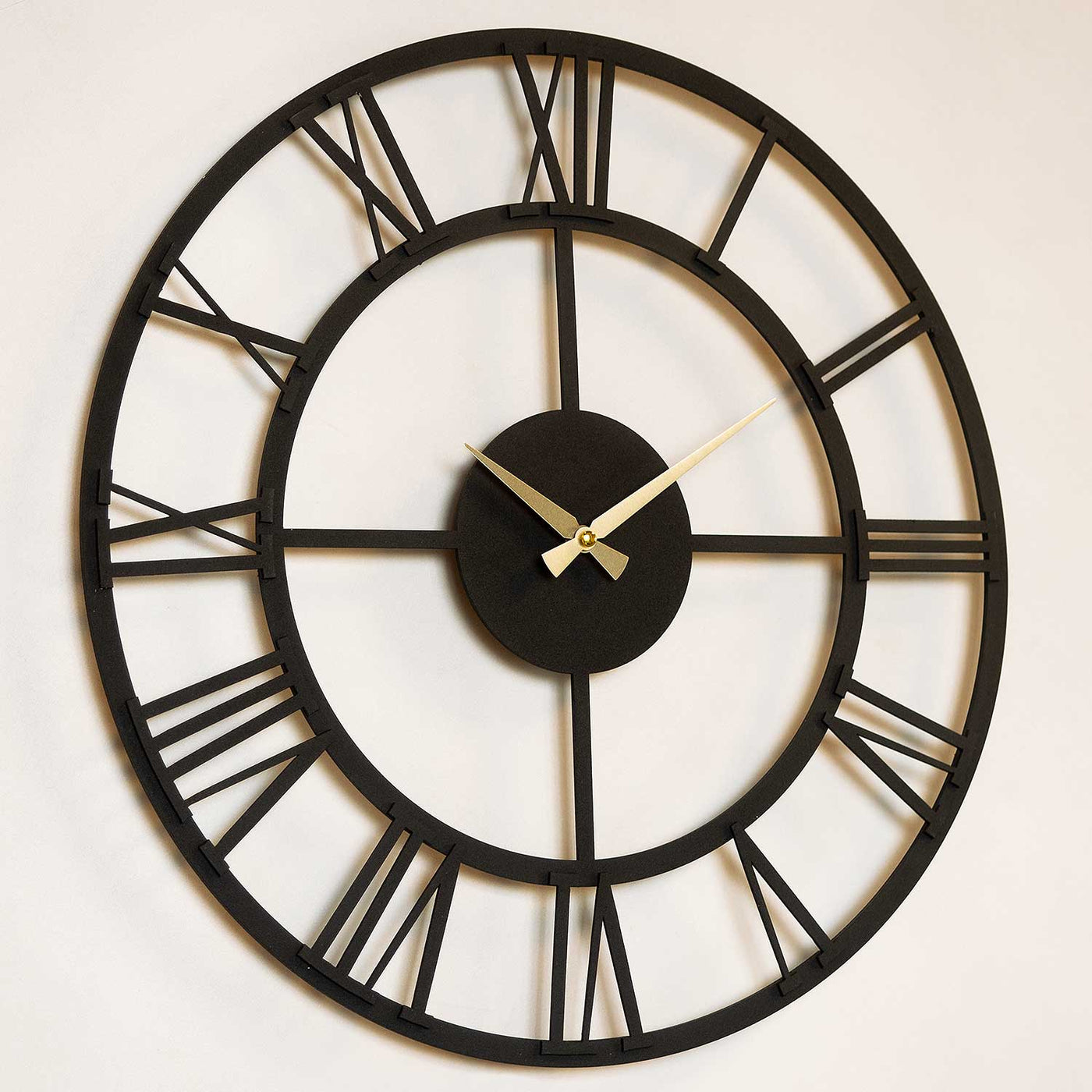 Roman, Metal Wall Clock, Modern Design, Decoration Ideas, Perfect Gift, Roman Numerals