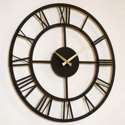 Roman, Metal Wall Clock, Modern Design, Decoration Ideas, Perfect Gift, Roman Numerals